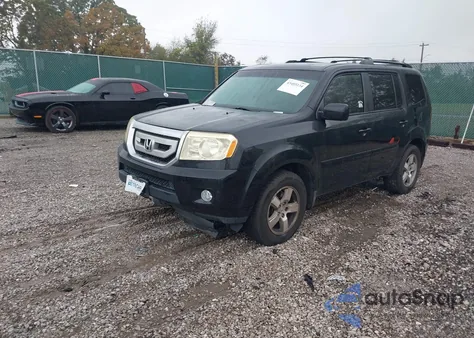2010 Honda Pilot Ex-L from USA, damaged, VIN 5FNYF3H57AB020199